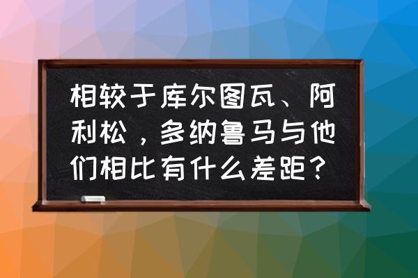 多纳鲁马门将教学 相较于库尔图瓦、阿利松,多纳鲁马与他们相比有什么差距? 多纳鲁马门将教学 相较于库尔图瓦、阿利松,多纳鲁马与他们相比有什么差距?